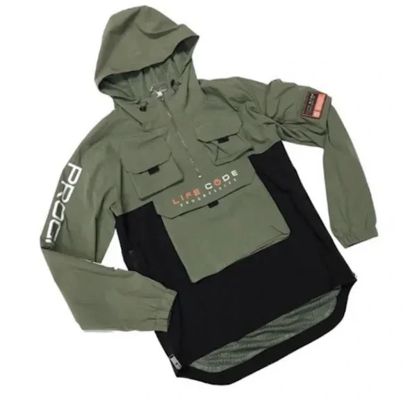 Progressive Life Code Olive Tactical Windbreaker Size Medium - Picture 1 of 12